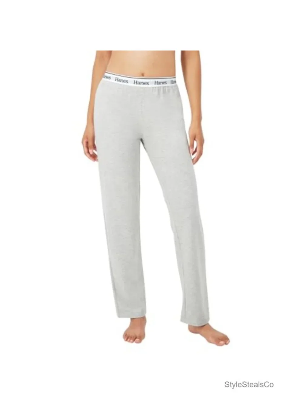 Women's Lounge Pajama Pants Comfy Stretch Cotton Blend Straight Leg Sleep Pants